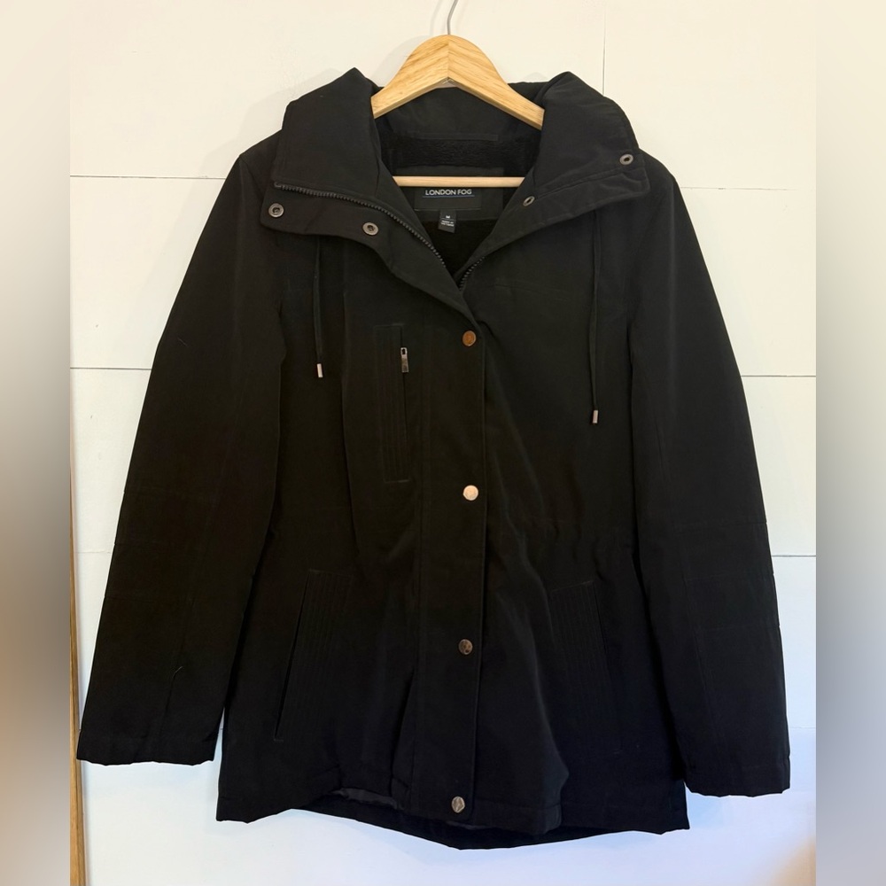 London Fog Women's Winter Jacket in Black Size M